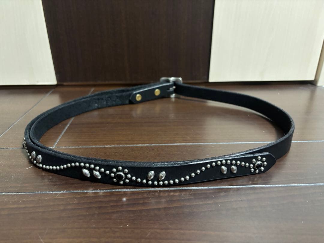 も*パ様 HTC ナロー スタッズ ロングベルト