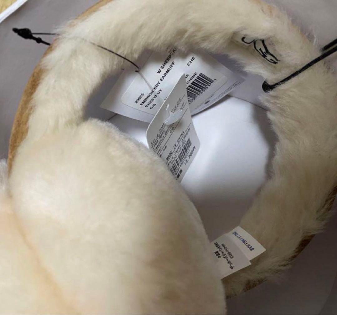 プレゼント包装付き☆国内完売品☆ラスト3点　UGG イヤーマフ チェスナット