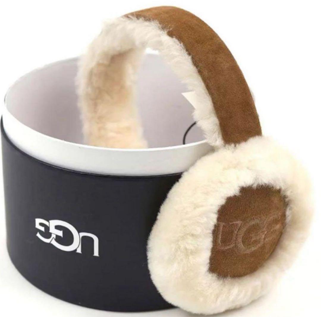 プレゼント包装付き☆国内完売品☆ラスト3点　UGG イヤーマフ チェスナット