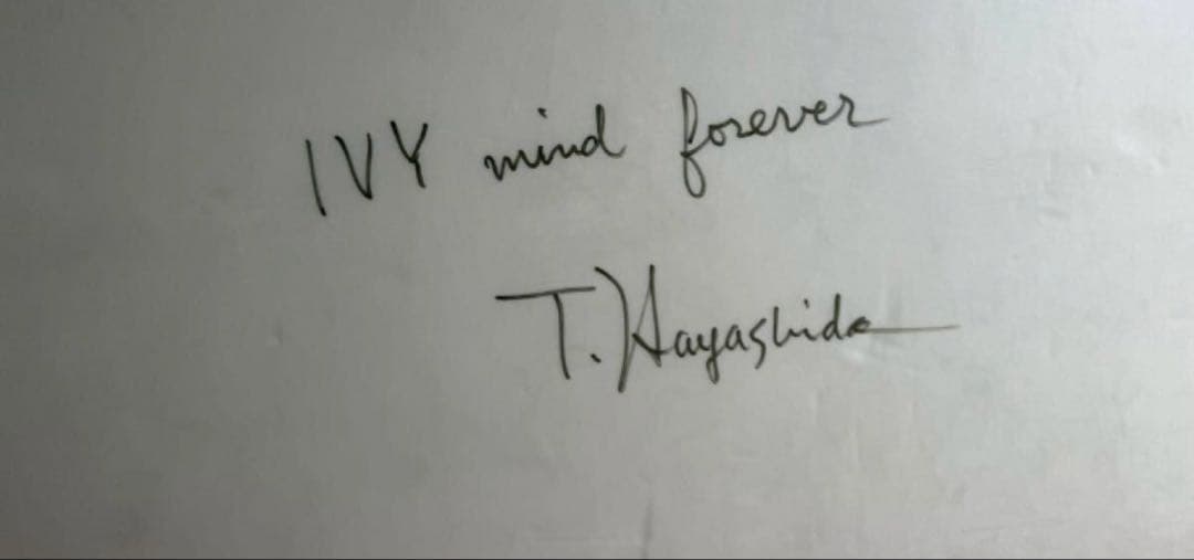 1965年VAN 販促店舗用ポスター#3林田昭慶氏サイン入り激希少。