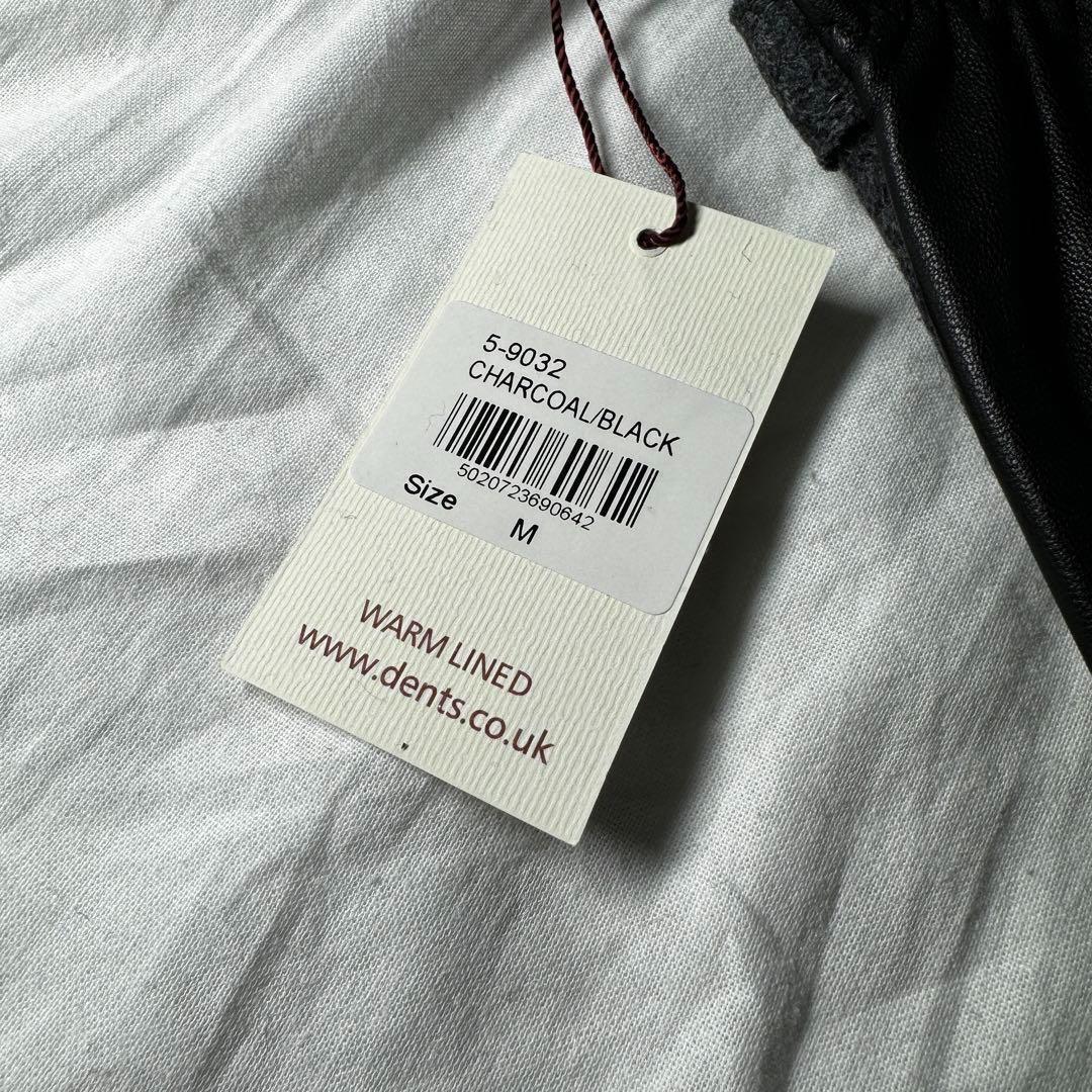 【定価1.3万】DENTS グローブ SHEEP WOOL チャコール ブラック