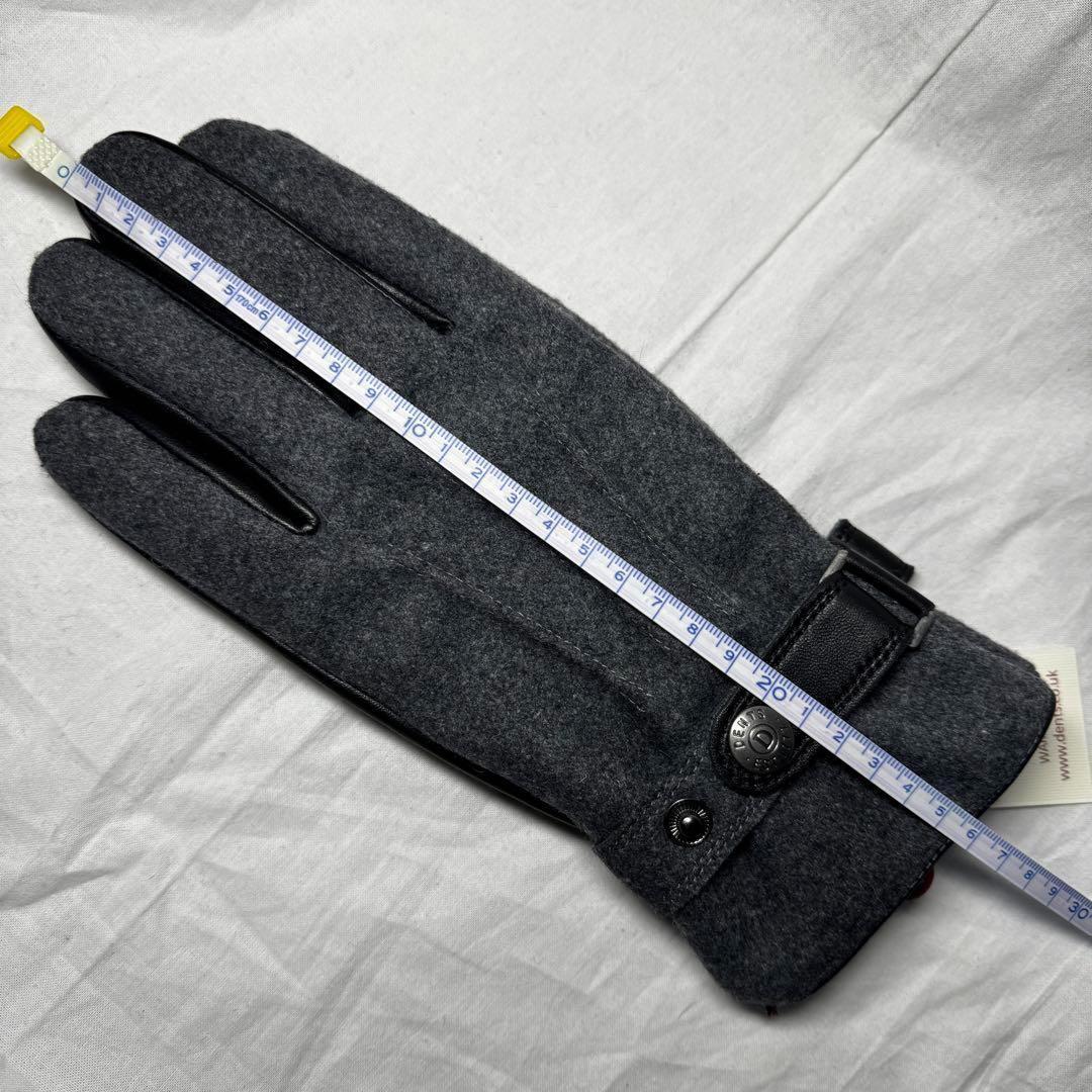 【定価1.3万】DENTS グローブ SHEEP WOOL チャコール ブラック