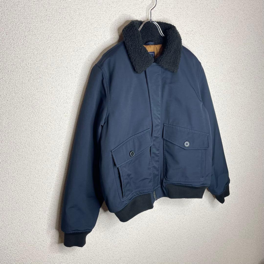 OLD GAP 00s B-10 短丈 ボア フライトジャケット 美品