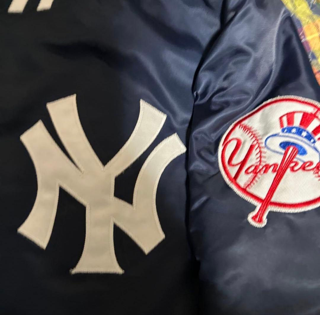 New York Yankees ジャケット ネイビー