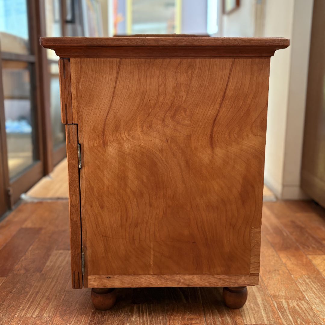 【ヴィンテージ収納棚】北欧 木製キャビネット 特注品 サイドボード アンティーク