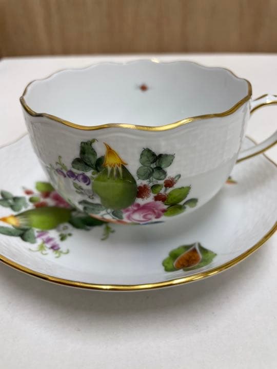 ヘレンド　フルーツフラワー バスケット