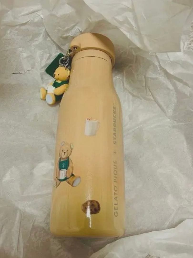 gelato piqueステンレスボトル モカベージュ