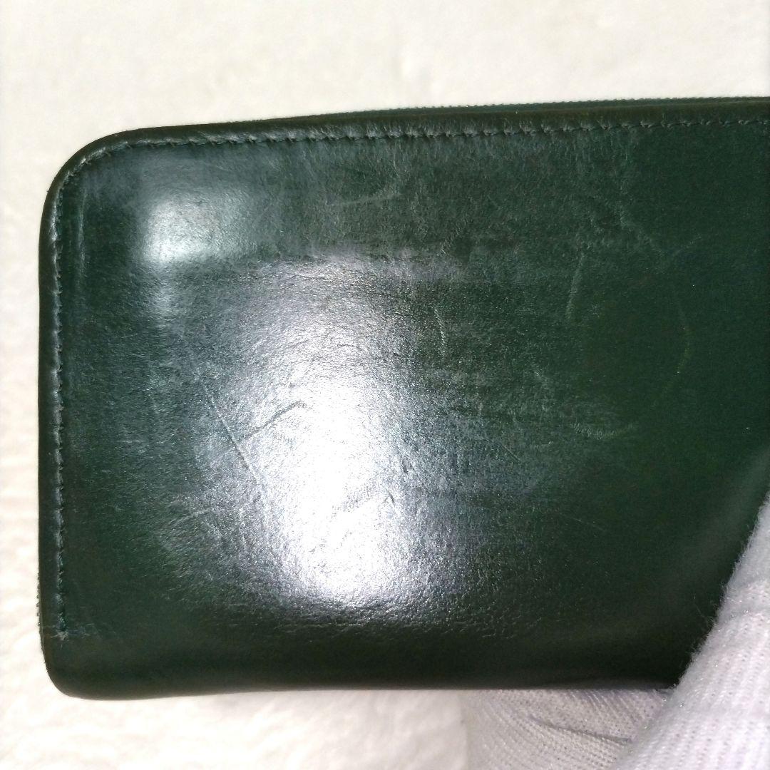 GLEN グレンロイヤル ブライドルレザー ラウンドファスナー長財布