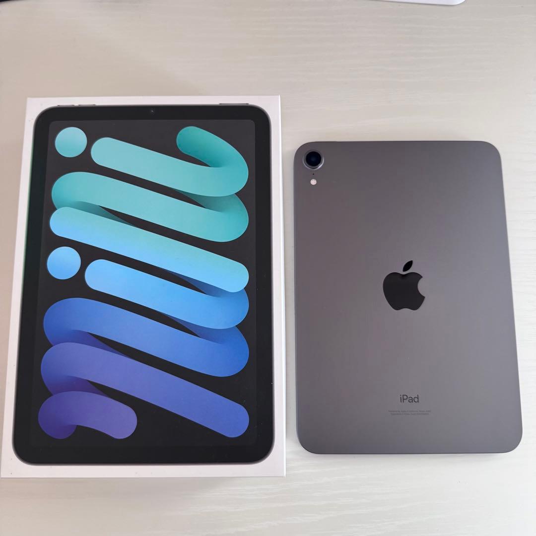 【美品】iPad mini 第6世代 64GB Wi-Fi スペースグレイ