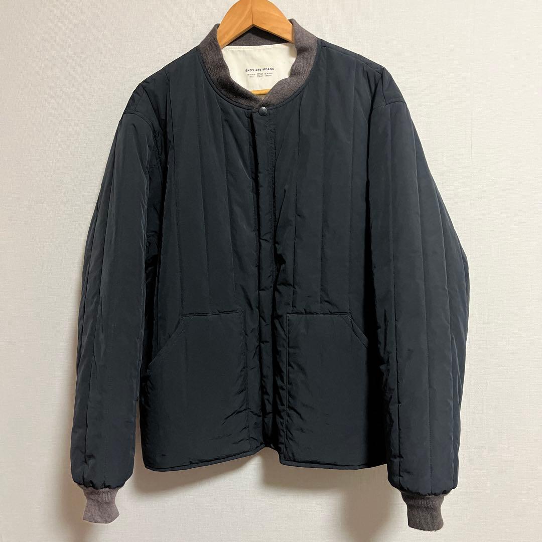 ENDS AND MEANS リバーシブルキルティングジャケット XL