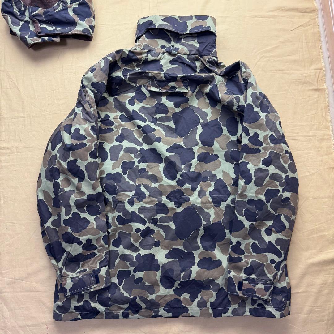 Field&stream ダックハンターカモ　マウンテンパーカー　L 後付フード