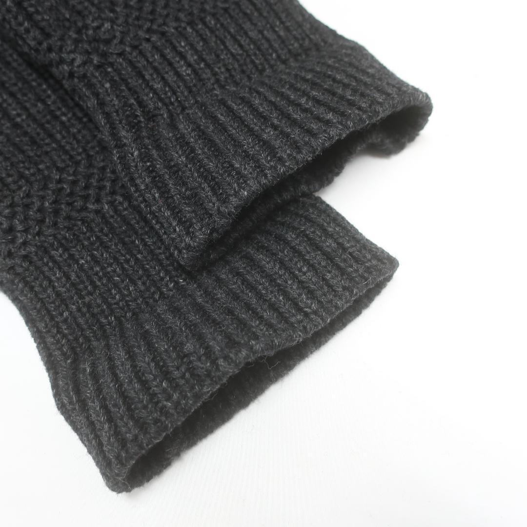 美品 JOE McCOY 猫目ボタン ウール ショールカラー ニットカーディガン