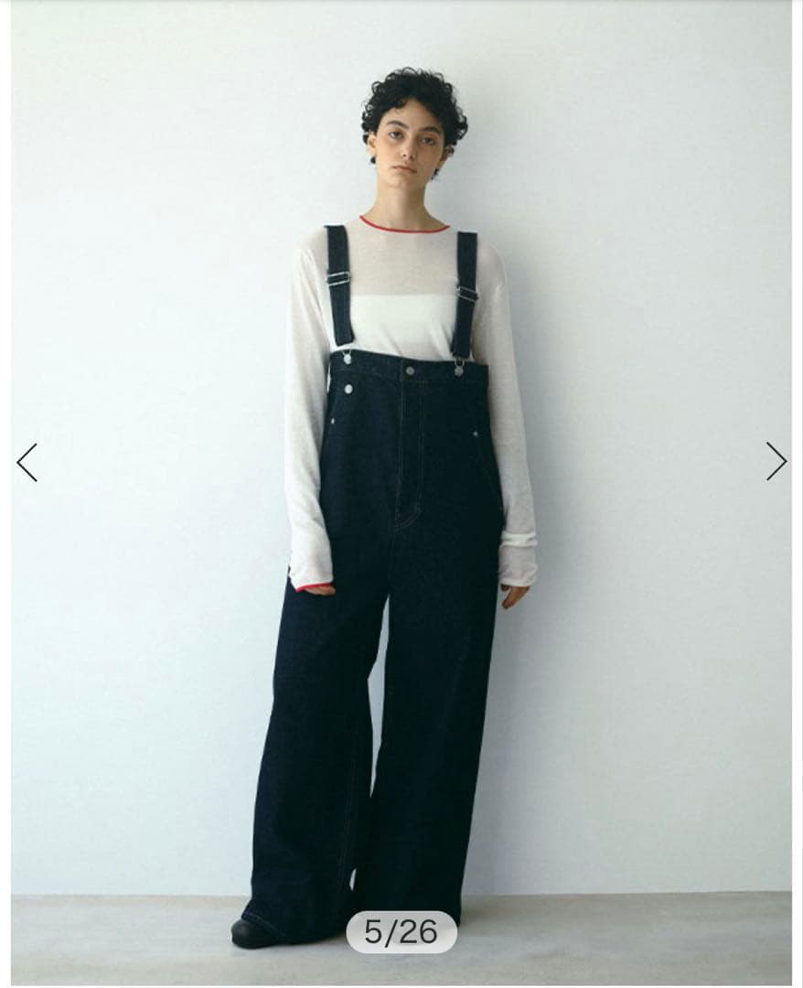 新品　EDWIN etre tokyo 2wayハイライズサスデニムパンツ