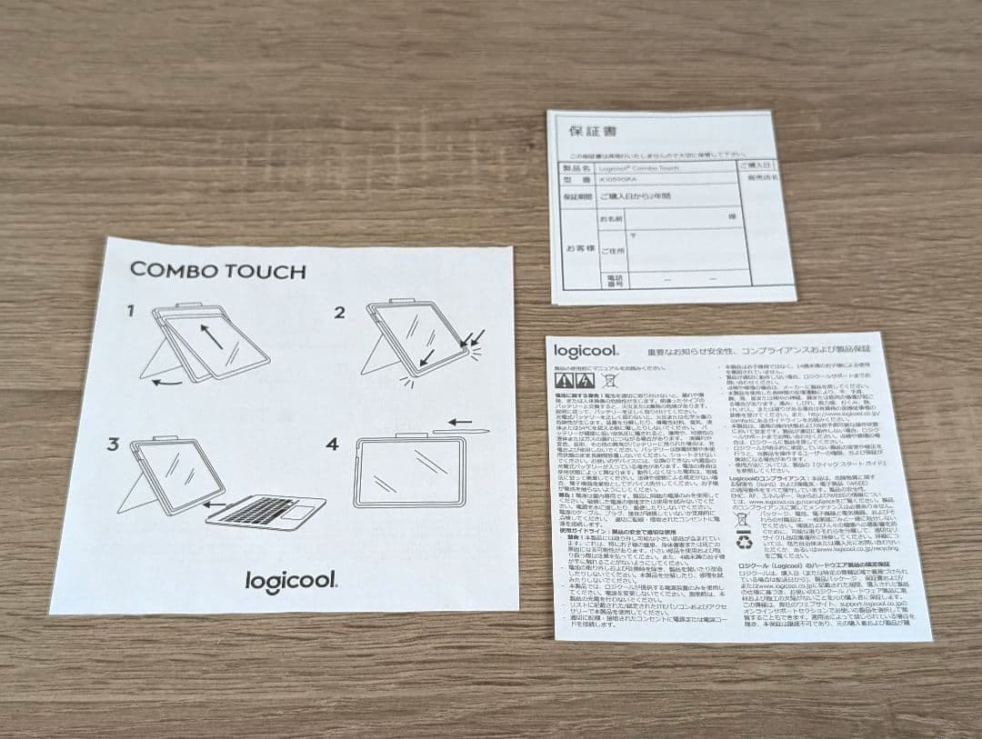 【美品】LOGICOOL COMBO TOUCH iK1059GRA 第10世代