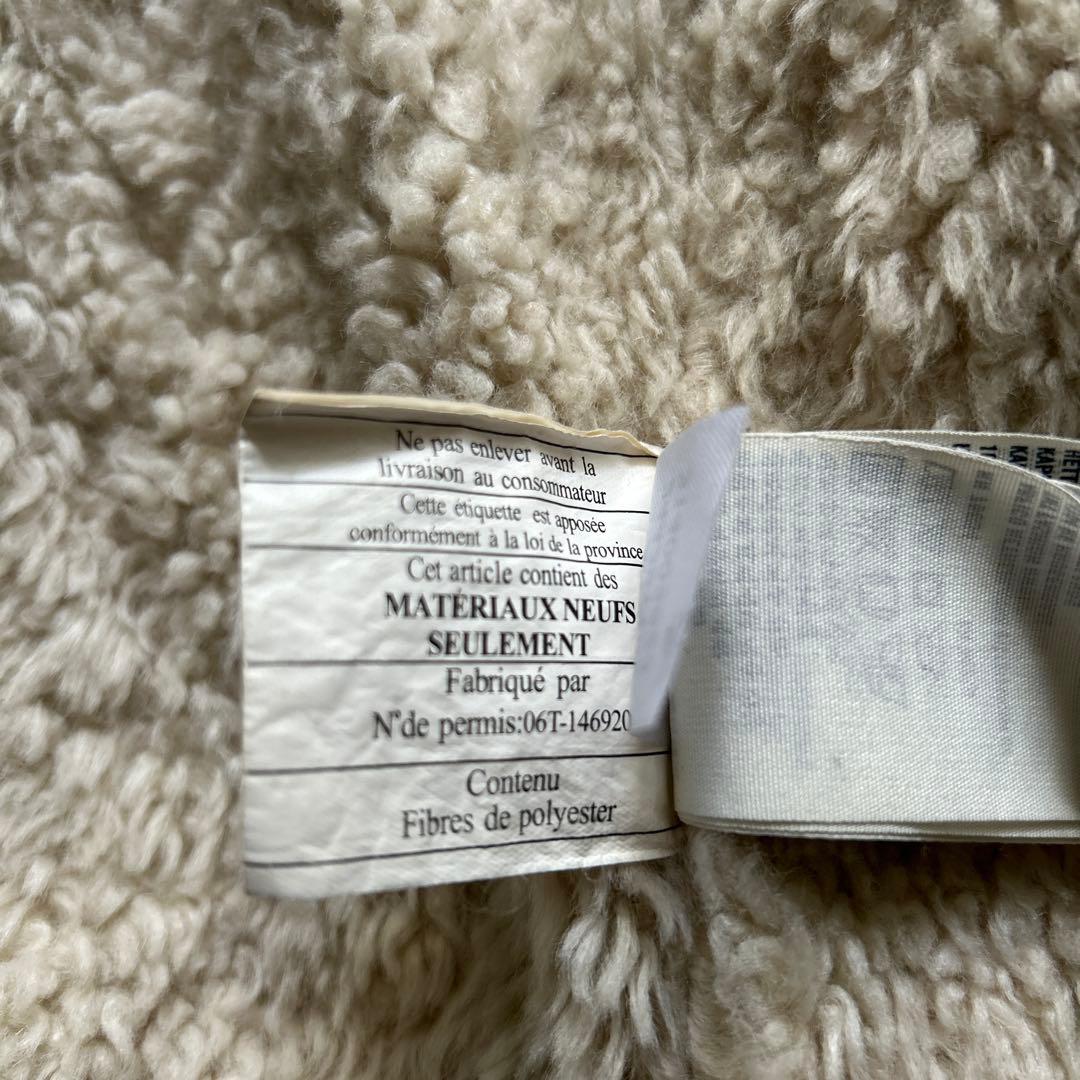 y2k 平成ギャル　ミリタリー　ダメージ加工　ボア　カーキ　ビッグフード