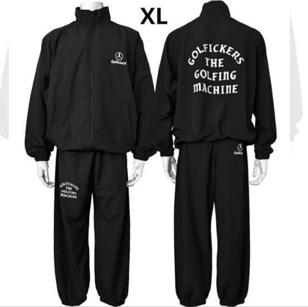 ゴルフィッカーズ　golfickers セットアップ　ブラックXLサイズ
