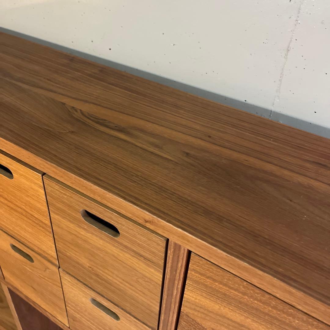 ぶるやまぶるみ★無印スタッキングシェルフセット・３段×３列・ウォールナット