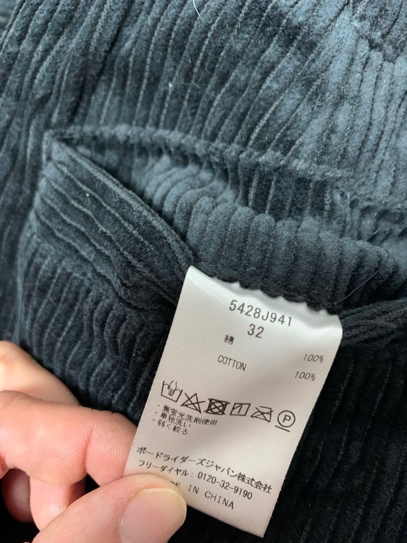 DCBA SON OF THE CHEESE コーデュロイ セットアップ