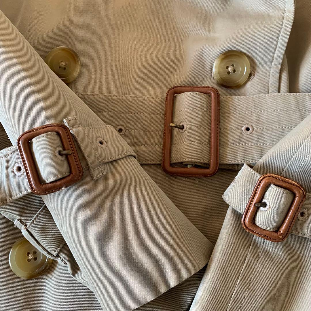 【希少　現行タグ　XL】アクアスキュータム　トレンチコート　メンズ　ロング