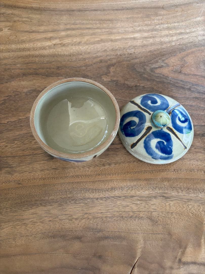 沖縄の器3点　カップ　蓋もの　ボウル