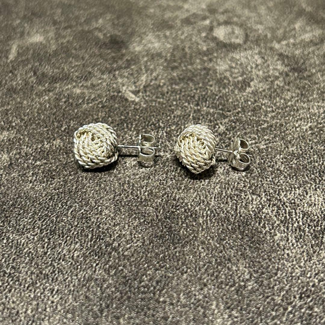 ティファニー TIFFANY サマセット ツイストノット ピアス SV925