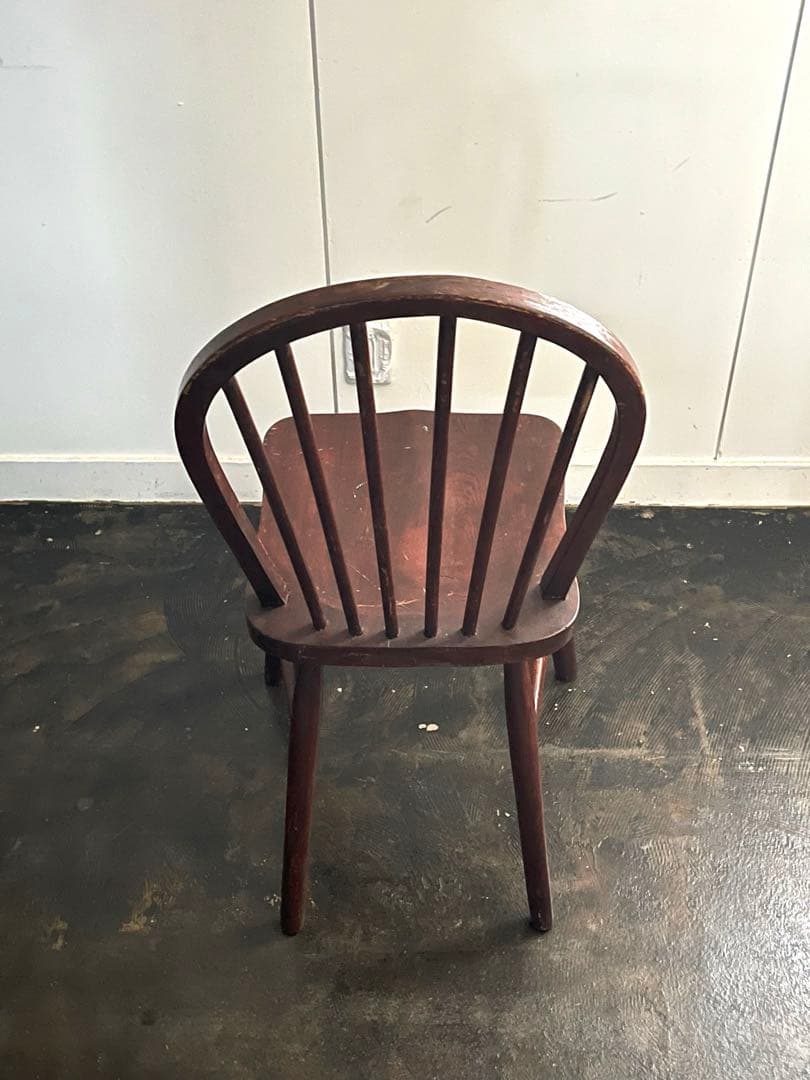 イギリスアンティーク フープバック ダイニングチェア ブロカント シャビー