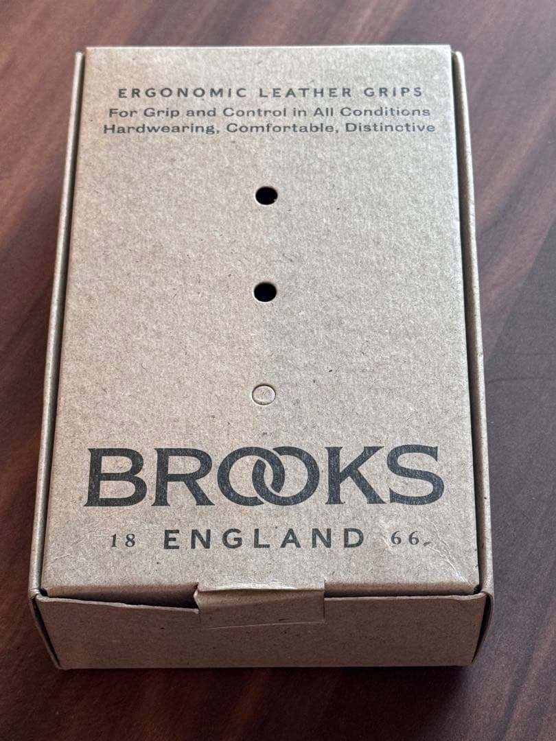 BROOKS ERGONOMIC LEATHER GRIP 黒130/130mm