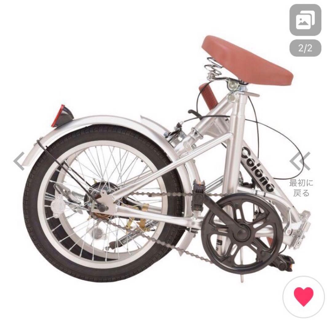 中古美品✨折り畳み自転車　16インチ　福岡