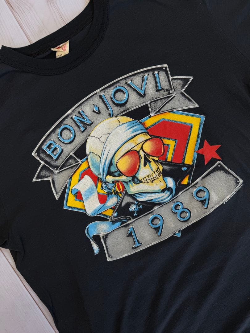 90s BON JOVI 1989 ツアーT シングル キムタク着用