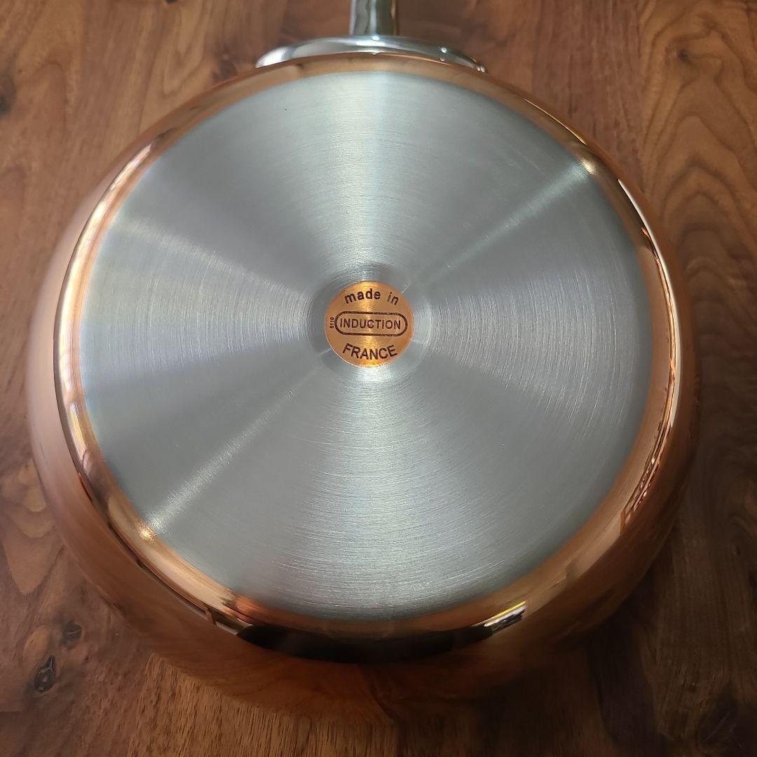 蓋付属de Buyer IH可24cm銅ソテーパン