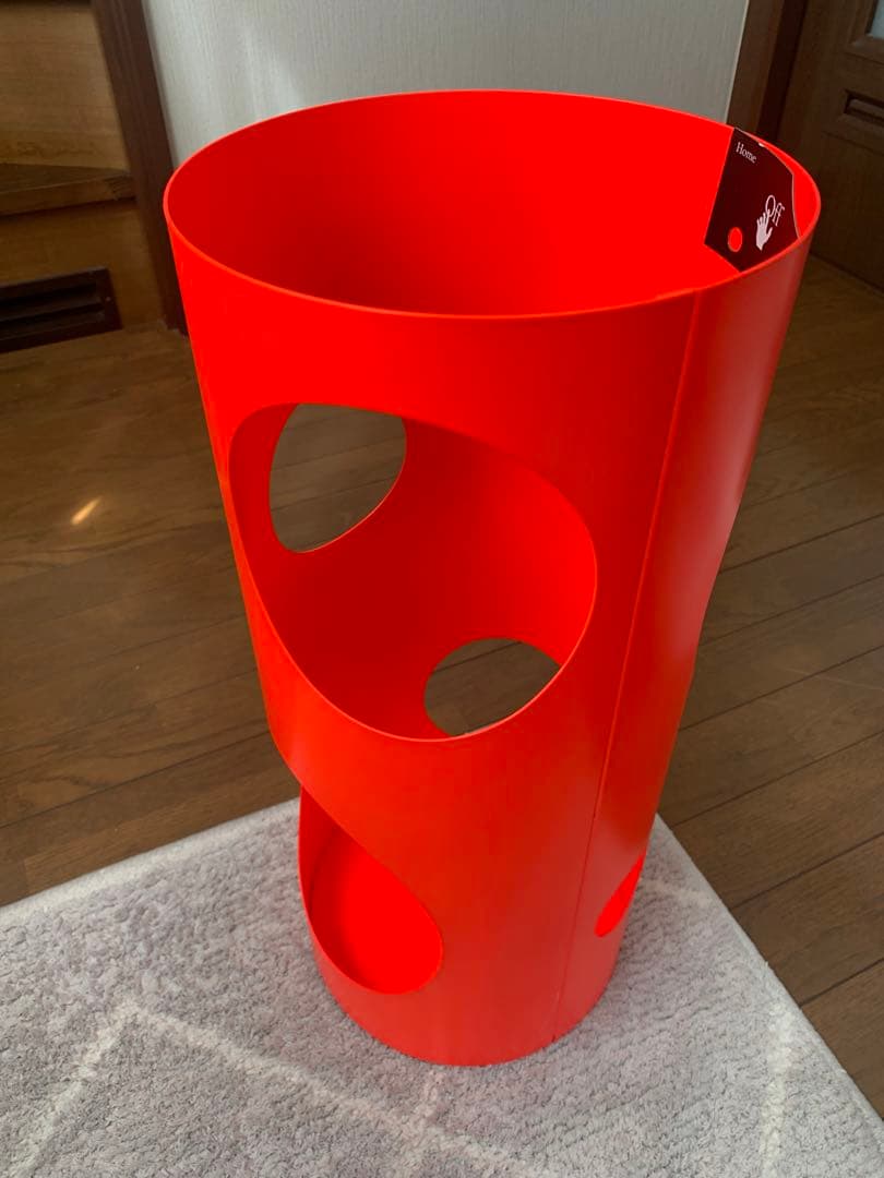 【希少】off-White オフホワイト レッド 傘立て