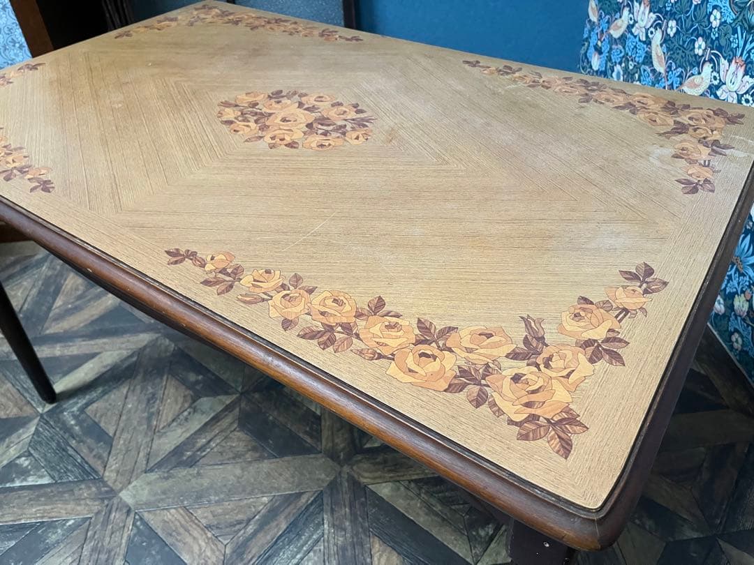 hoco＊ダイニングテーブル アンティーク 昭和レトロ 当時物 インテリア