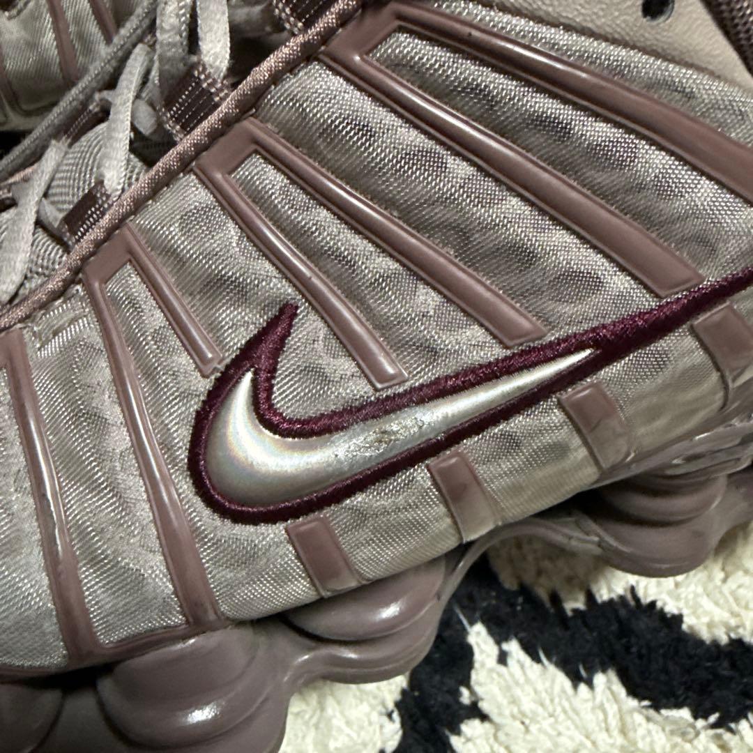 【美品】NIKE SHOX TL W AR3566-200 パープル