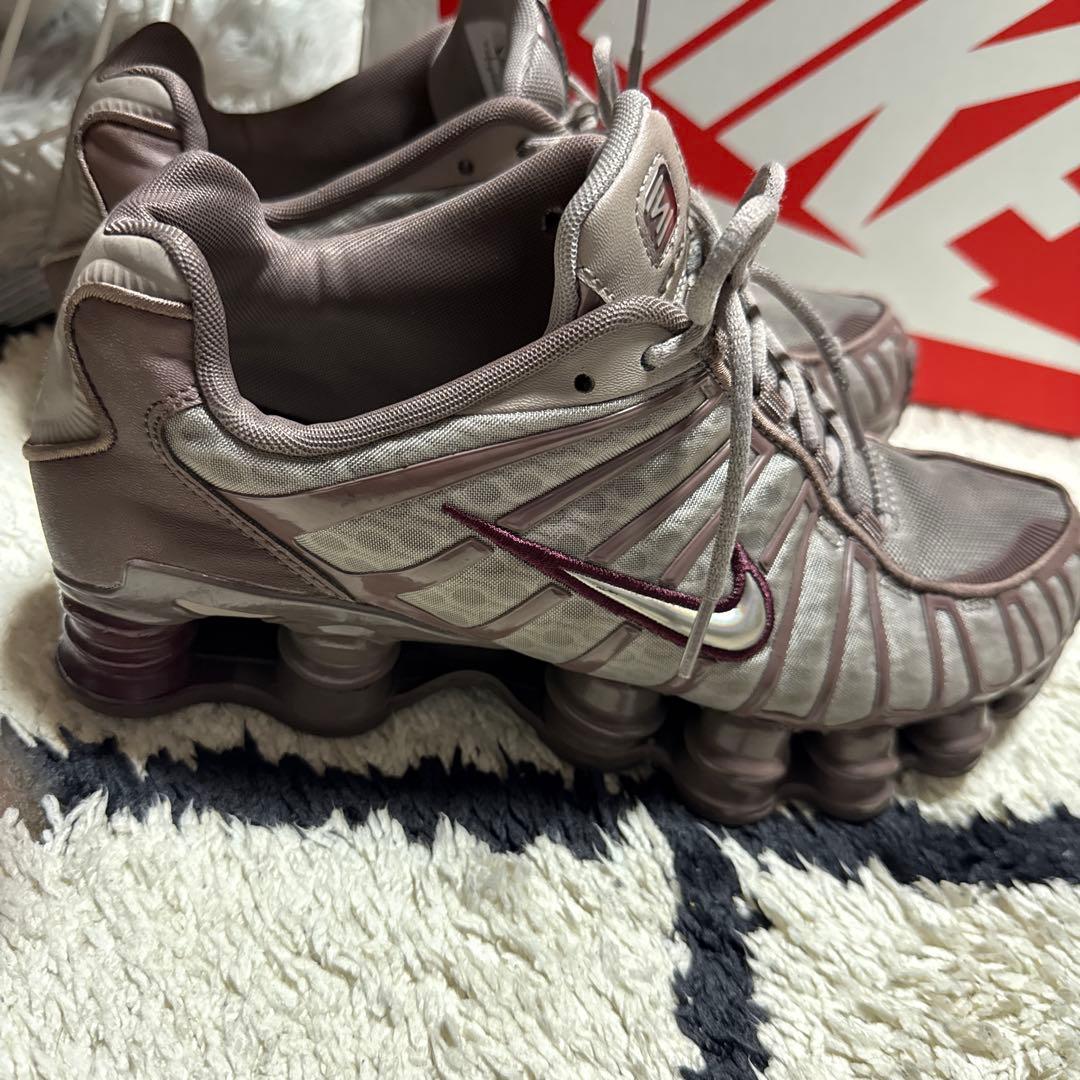 【美品】NIKE SHOX TL W AR3566-200 パープル