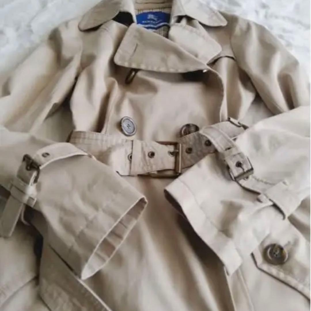 BURBERRY BLUE バーバリーブルーレーベル ベルト付きトレンチコート