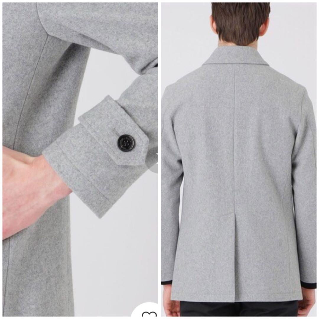 新品　ブラックレーベル　勝地 涼着用　上質なメルトンを使ったショートコートLL