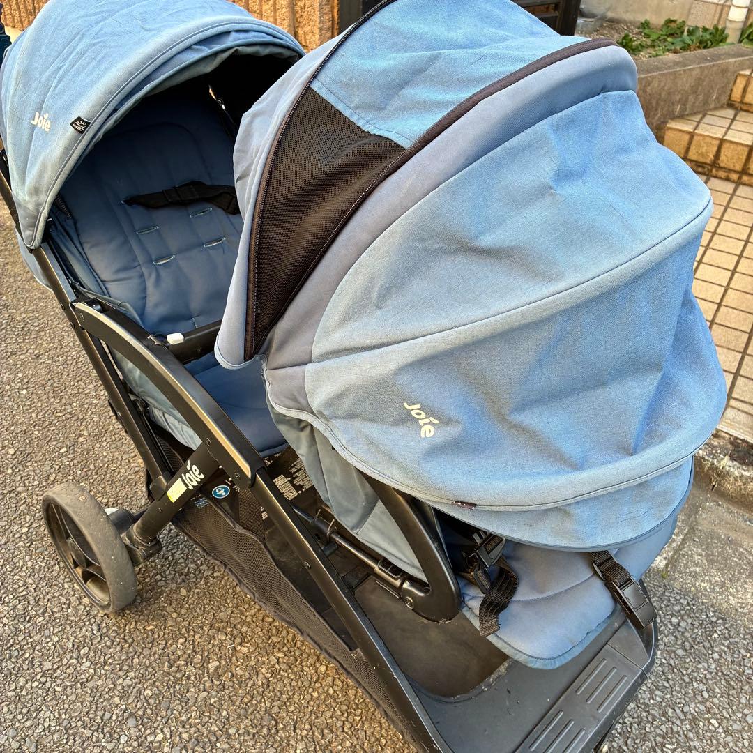 【人気】Joie（ジョイー） エヴァライトデュオ 二人乗りベビーカー 双子年子