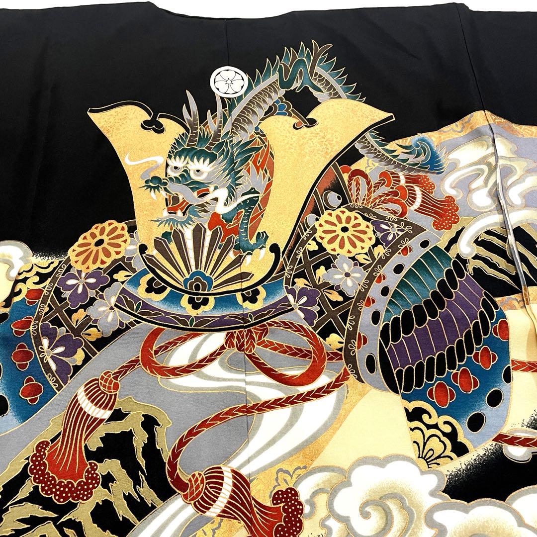 七五三 羽織セット 男の子 羽織 着物 3歳 No.150