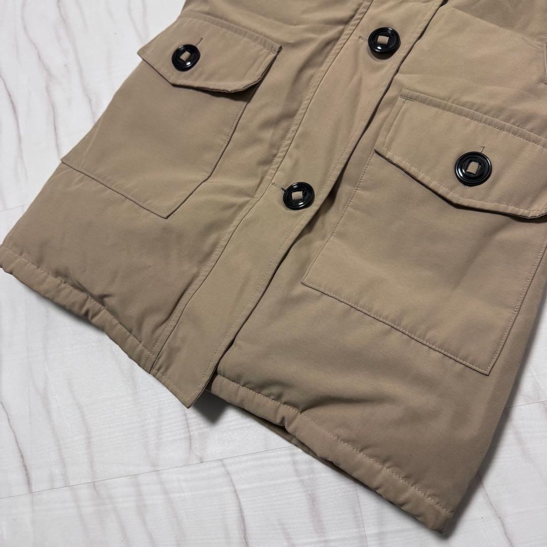 希少色✨TAN カナダグース ブロンテパーカ ファー付き ベージュ M相当