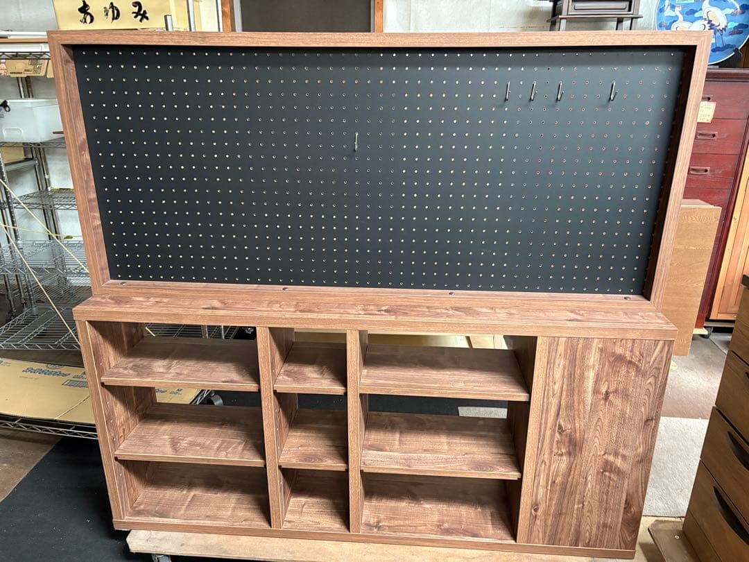 大川家具　リベルタ　ディスプレイスタンドシェルフ　使い方は自由！