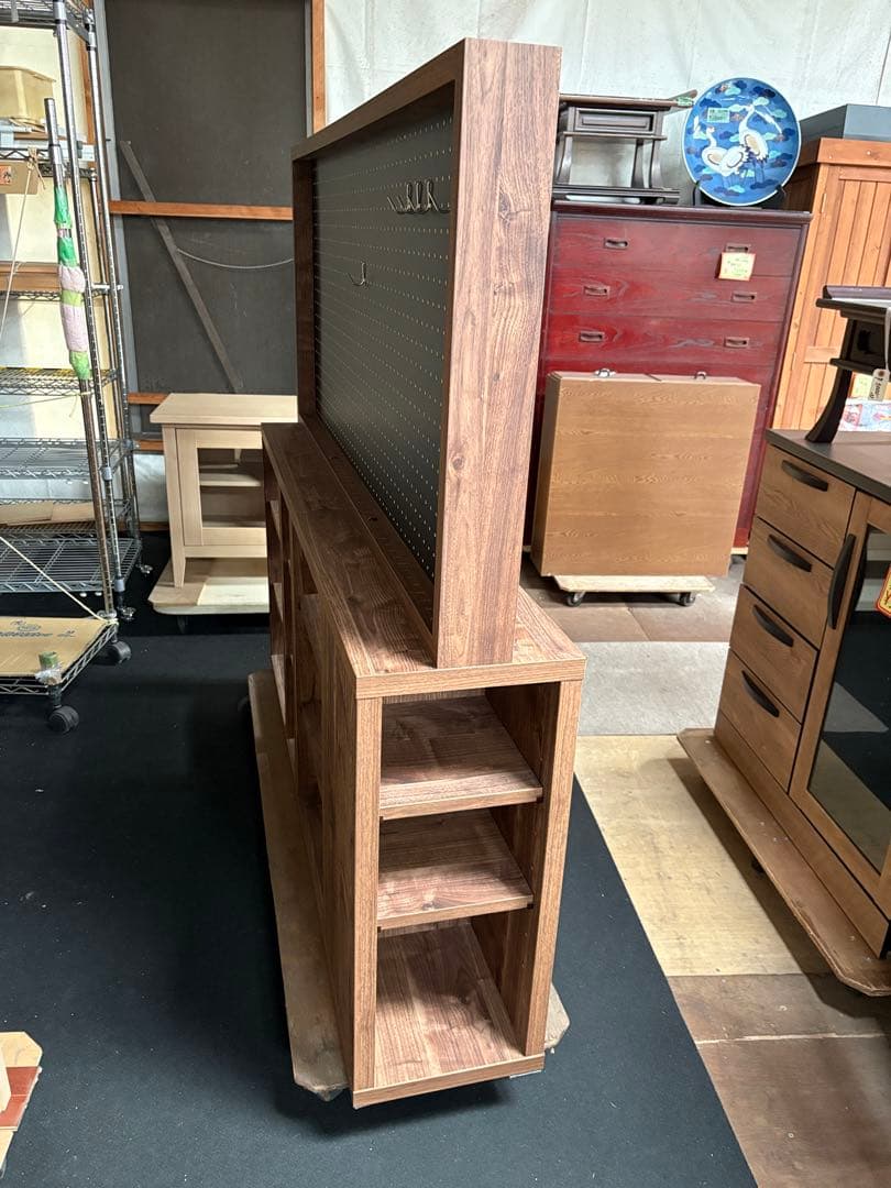 大川家具　リベルタ　ディスプレイスタンドシェルフ　使い方は自由！