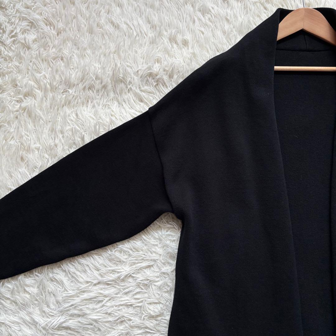 美品 Deuxieme Classe Twins cotton ロングガウン 黒