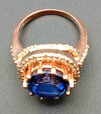 eriken20スリランカ産天然ロイヤルブルーサファイア SV925 指輪