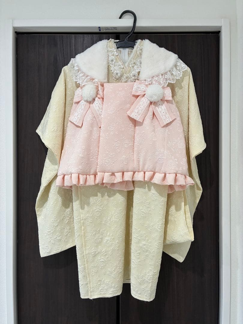 キャサリンコテージ 七五三　着物ドレス 100cm ワンピース➕ 被布セット