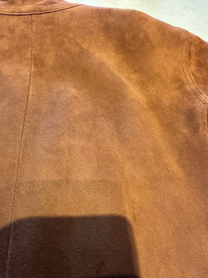 エンメティ　スエード ライダースジャケット