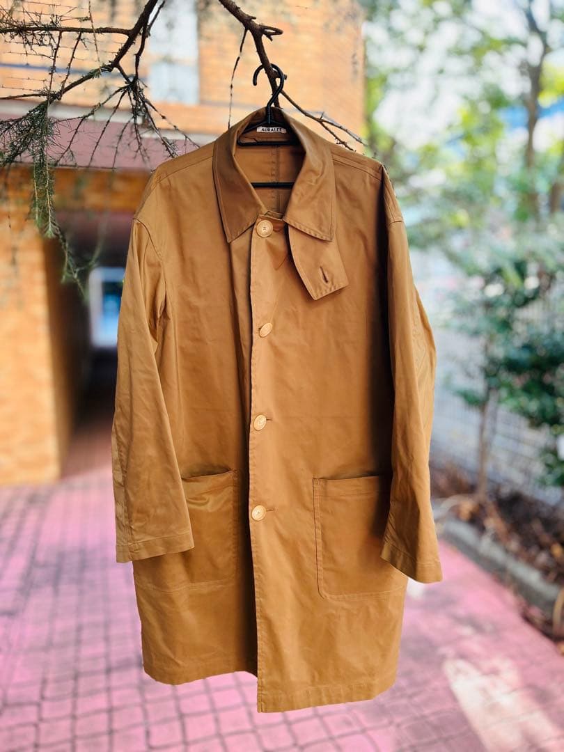 す*や様 AURALEE × スタイリスト私物　ステンカラーコート