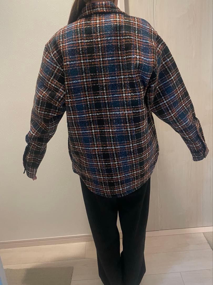 Carhartt チェック柄ネルシャツ ジップアップ新品未使用