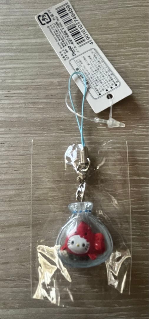 激レア◎コンビニ限定◎夏の縁日・屋台キティ◎根付けストラップ◎全4種セット