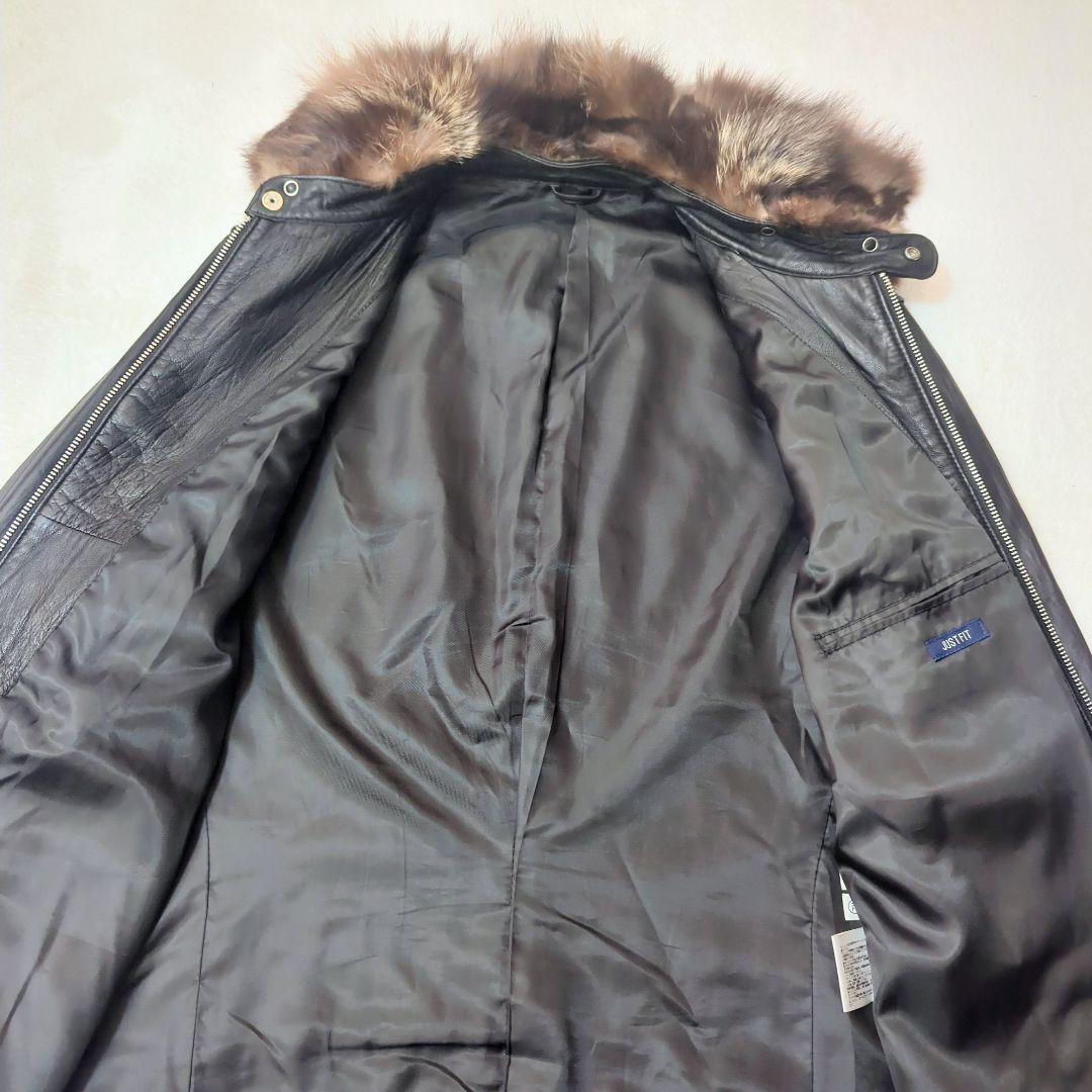 00's OLD UNIQLO オールド ユニクロ ラムレザー ジャケット XL