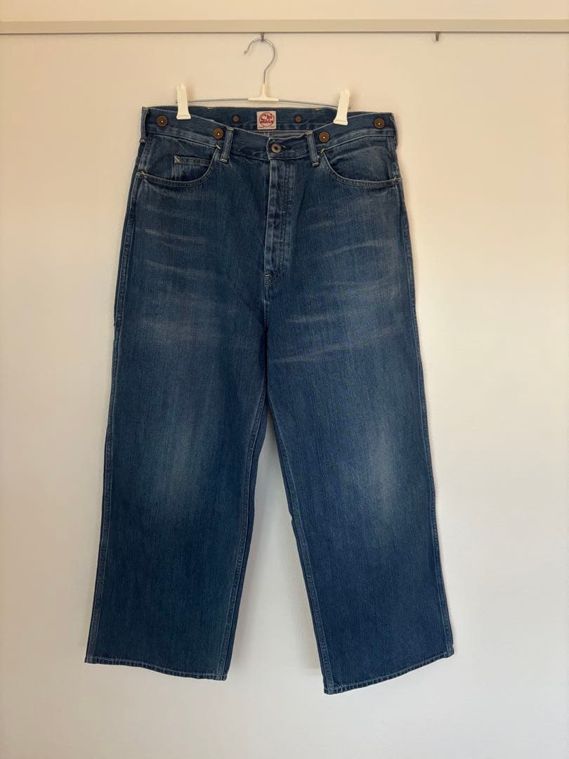 パンツ chimala SELVEGE DENIM PAINTER PANTS 32